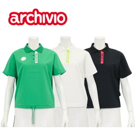 【送料無料】 archivio アルチビオ ドルマン通気速乾プルオーバー レディース ゴルフウェア ポロシャツ 通気性 吸水速乾 Lサイズ A559505
