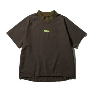 �y���������z GREEN EDGE MONKEYS �O���[���G�b�W�����L�[�Y Dot air mock neck #3009-65 �����Y �S���t�E�F�A ���b�N�l�b�N �h���[�R�[�h�t�� �ʋC�� ������ S/M/L/XL 60353009
