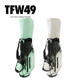 【送料無料】 TFW49 ティーエフダブリューフォーティーンナイン NYLON CADDIE BAG キャディバッグ ゴルフバッグ メンズ レディース スタンド 9型 5口枠 軽量 丈夫 T132610018