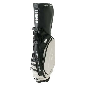 【送料無料】 TFW49 ティーエフダブリューフォーティーンナイン LEATER CADDIE BAG メンズ レディース キャディバッグ ゴルフバッグ スタンド 9型 5口枠 レザー調 高級感 かっこいい T132610004