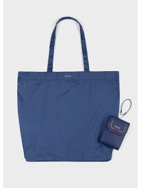【SALE／30%OFF】【公式】ストライプインセット バッグチャーム&エコバッグ Paul Smith ポール・スミス　アウトレット バッグ エコバッグ・サブバッグ ブルー グレー ブラック【RBA_E】【送料無料】[Rakuten Fashion]
