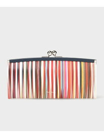 【SALE／30%OFF】【公式】クロスオーバーストライプ 長財布 Paul Smith ポール・スミス　アウトレット 財布・ポーチ・ケース 財布 オレンジ【RBA_E】【送料無料】[Rakuten Fashion]