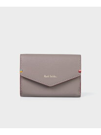 【SALE／30%OFF】【公式】ハイライトステッチ 3つ折り財布 Paul Smith ポール・スミス　アウトレット 財布・ポーチ・ケース 財布 ベージュ ピンク パープル ブラック【RBA_E】【送料無料】[Rakuten Fashion]