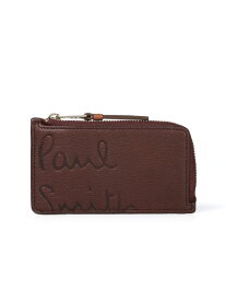 【SALE／30%OFF】【公式】ロゴストーリー フラグメントケース Paul Smith ポール・スミス　アウトレット 財布・ポーチ・ケース パスケース・定期入れ ブラック パープル【RBA_E】【送料無料】[Rakuten Fashion]