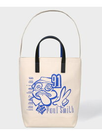 【SALE／40%OFF】【公式】プレイスメントステッカーズ トートバッグ Paul Smith ポール・スミス　アウトレット バッグ トートバッグ ホワイト【RBA_E】【送料無料】[Rakuten Fashion]