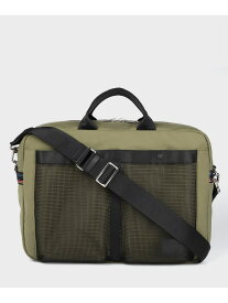 【SALE／40%OFF】【公式】ストライプスポーツ ブリーフケース Paul Smith ポール・スミス　アウトレット バッグ ビジネスバッグ・ブリーフケース カーキグリーン【RBA_E】【送料無料】[Rakuten Fashion]