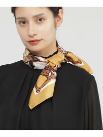 【eclat掲載】シャドウベルトスカーフ Paul Stuart ポール・スチュアート ファッション雑貨 スカーフ・バンダナ ネイビー イエロー【送料無料】[Rakuten Fashion]