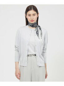 【SALE／30%OFF】【ウォッシャブル】シルクコットン カーディガン Paul Stuart ポール・スチュアート トップス ニット ピンク ブラック グレー【RBA_E】【送料無料】[Rakuten Fashion]