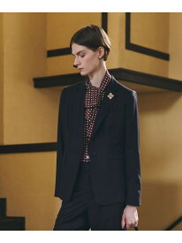 プレミアムソフトメリノ ジャケット Paul Stuart ポール・スチュアート ジャケット・アウター テーラードジャケット・ブレザー ネイビー【送料無料】[Rakuten Fashion]