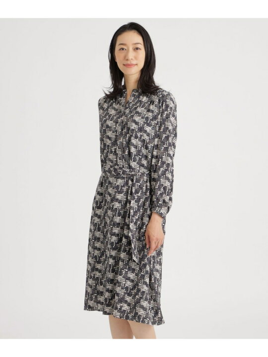 楽天市場】【SALE／33%OFF】ジオメトリープリント ワンピース 