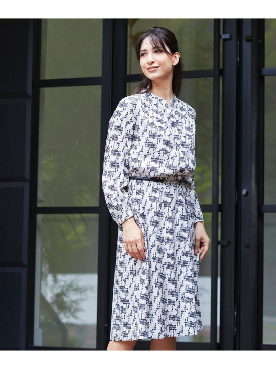 楽天市場】【SALE／33%OFF】ジオメトリープリント ワンピース 