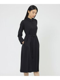 【eclat掲載】ウールジャージ ワンピース Paul Stuart ポール・スチュアート ワンピース・ドレス ワンピース ネイビー グリーン レッド【送料無料】[Rakuten Fashion]