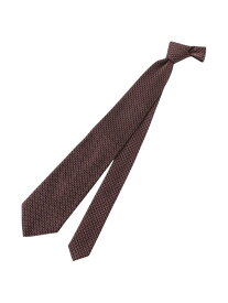 ネクタイ/マイクロ小紋柄 Paul Stuart ポール・スチュアート スーツ・フォーマル ネクタイ・蝶ネクタイ ネイビー ブルー レッド【送料無料】[Rakuten Fashion]