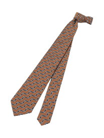 ネクタイ/ロープウェーブストライプ柄 Paul Stuart ポール・スチュアート スーツ・フォーマル ネクタイ・蝶ネクタイ オレンジ ネイビー【送料無料】[Rakuten Fashion]