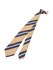 ネクタイ/ストライプ柄 Paul Stuart ポール・スチュアート スーツ・フォーマル ネクタイ・蝶ネクタイ ベージュ ブルー【送料無料】[Rakuten Fashion]