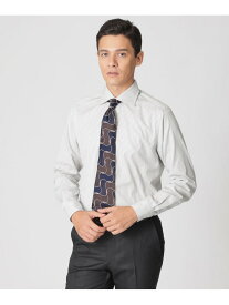 【Nikkei magazine掲載】ロンスト柄セミワイドカラードレスシャツ Paul Stuart ポール・スチュアート トップス シャツ・ブラウス ブルー グレー パープル【送料無料】[Rakuten Fashion]