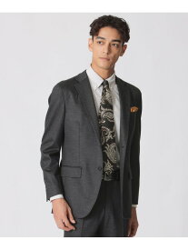 【Nikkei magazine掲載】【STUART'S TRAVELER】バーリーコーンミルドジャージージャケット Paul Stuart ポール・スチュアート ジャケット・アウター テーラードジャケット・ブレザー グレー ネイビー【送料無料】[Rakuten Fashion]