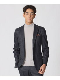 【Nikkei magazine掲載】【STUART'S TRAVELER】バーリーコーンミルドジャージージャケット Paul Stuart ポール・スチュアート ジャケット・アウター テーラードジャケット・ブレザー グレー ネイビー【送料無料】[Rakuten Fashion]