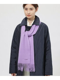 カラーカシミヤマフラー Paul Stuart ポール・スチュアート ファッション雑貨 マフラー・ストール・ネックウォーマー パープル グリーン ホワイト【送料無料】[Rakuten Fashion]