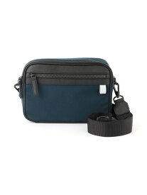 【RTM】シュリンクタフタ ミニショルダーバッグ Paul Stuart ポール・スチュアート バッグ ショルダーバッグ ネイビー グレー【送料無料】[Rakuten Fashion]