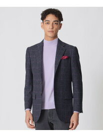 千鳥柄オーバーペンジャケット Paul Stuart ポール・スチュアート ジャケット・アウター テーラードジャケット・ブレザー グレー ブラウン【送料無料】[Rakuten Fashion]