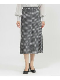 【SALE／23%OFF】【ウォッシャブル】ラインドット スカート Paul Stuart ポール・スチュアート スカート その他のスカート ワインレッド【RBA_E】【送料無料】[Rakuten Fashion]