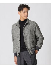 【数量限定】「COLLECTION LINE」ネップツイード A-2タイプブルゾン Paul Stuart ポール・スチュアート ジャケット・アウター ブルゾン・ジャンパー グレー【送料無料】[Rakuten Fashion]