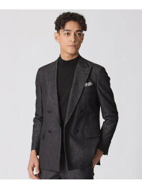 【STUART'S TRAVELER】プレーティングラッセル ダブル4ボタンジャケット Paul Stuart ポール・スチュアート ジャケット・アウター テーラードジャケット・ブレザー グレー【送料無料】[Rakuten Fashion]