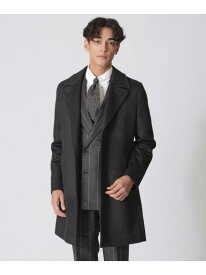 【HOUSTON】カシミヤ混ビーバーシングルアルスターコート Paul Stuart ポール・スチュアート ジャケット・アウター その他のジャケット・アウター ベージュ ネイビー グレー【送料無料】[Rakuten Fashion]