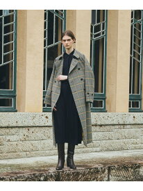 カラードチェック コート Paul Stuart ポール・スチュアート ジャケット・アウター トレンチコート イエロー【送料無料】[Rakuten Fashion]