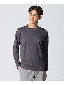 【数量限定】「COLLECTION LINE」クルーネック長袖Tシャツ Paul Stuart ポール・スチュアート トップス カットソー・Tシャツ グレー ブラック ホワイト【送料無料】[Rakuten Fashion]