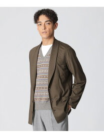 【数量限定】「COLLECTION LINE」ウールバランサー ショールカラージャケット Paul Stuart ポール・スチュアート ジャケット・アウター その他のジャケット・アウター ブラウン ブラック【送料無料】[Rakuten Fashion]