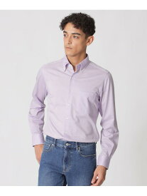 バーズアイジャージー シャツ Paul Stuart ポール・スチュアート トップス シャツ・ブラウス グレー ネイビー パープル グリーン ベージュ【送料無料】[Rakuten Fashion]