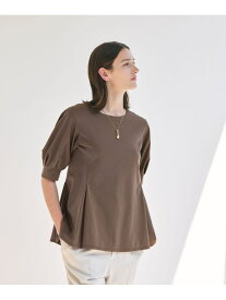 【SALE／21%OFF】【ウォッシャブル/接触冷感/UV対策】コンパクトポンチ プルオーバー Paul Stuart ポール・スチュアート トップス カットソー・Tシャツ ブラウン ホワイト ブラック【RBA_E】【送料無料】[Rakuten Fashion]