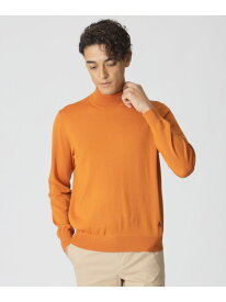 【Nikkei magazine掲載】【Washable】ハイネックセーター Paul Stuart ポール・スチュアート トップス ニット パープル オレンジ ブラック カーキグリーン グレー ブルー ホワイト【送料無料】[Rakuten Fashion]