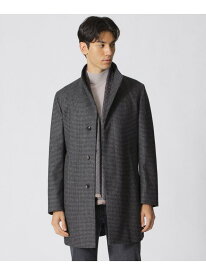 【HOUSTON】カシミヤ混スタンドカラーコート Paul Stuart ポール・スチュアート ジャケット・アウター その他のジャケット・アウター ブルー ネイビー グレー ブラック【送料無料】[Rakuten Fashion]