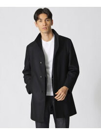 【HOUSTON】カシミヤ混スタンドカラーコート Paul Stuart ポール・スチュアート ジャケット・アウター その他のジャケット・アウター ブルー ネイビー グレー ブラック【送料無料】[Rakuten Fashion]