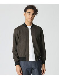 【SALE／68%OFF】千鳥柄フルジップスタンドブルゾン Paul Stuart ポール・スチュアート トップス その他のトップス ブラウン グレー【RBA_E】【送料無料】[Rakuten Fashion]