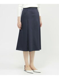 【SALE／28%OFF】【ウォッシャブル】サテンストレッチ スカート Paul Stuart ポール・スチュアート スカート その他のスカート ブラウン ネイビー【RBA_E】【送料無料】[Rakuten Fashion]