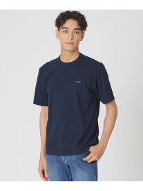 ラフィスラブ天竺半袖Tシャツ Paul Stuart ポール・スチュアート トップス カットソー・Tシャツ ネイビー ホワイト【送料無料】[Rakuten Fashion]