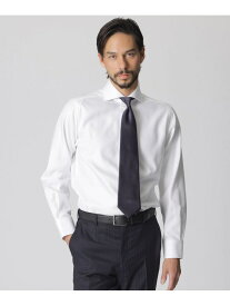【Nikkei magazine掲載】「QUINTESSENTIAL」エジプシャンコットンフレンチツイルドレスシャツ Paul Stuart ポール・スチュアート トップス シャツ・ブラウス ホワイト ブルー【送料無料】[Rakuten Fashion]