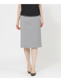 【SALE／73%OFF】【防しわ性/ウォッシャブル】ファインウールストレッチ スカート Paul Stuart ポール・スチュアート スカート その他のスカート グレー ネイビー【RBA_E】【送料無料】[Rakuten Fashion]