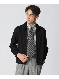 【数量限定】【COLLECTION LINE】スエードレザージャケット Paul Stuart ポール・スチュアート ジャケット・アウター ブルゾン・ジャンパー ブラック【送料無料】[Rakuten Fashion]