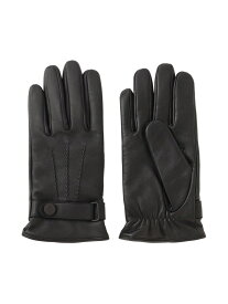 レザーグローブ(スマホ対応) Paul Stuart ポール・スチュアート ファッション雑貨 手袋 ブラウン ブラック【送料無料】[Rakuten Fashion]