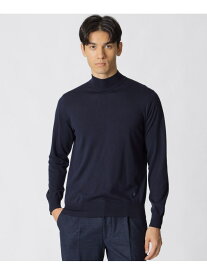 【WEB・一部店舗限定】コットン ウールハイネックセーター Paul Stuart ポール・スチュアート トップス ニット ホワイト ブラウン パープル ネイビー【送料無料】[Rakuten Fashion]