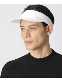 【SALE／56%OFF】【GOLF】Paul Stuartロゴリップストップサンバイザー Paul Stuart ポール・スチュアート 帽子 その他の帽子 ホワイト ブラック【RBA_E】[Rakuten Fashion]