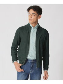 【SALE／25%OFF】ダイヤ柄フルジップセーター Paul Stuart ポール・スチュアート トップス ニット レッド ネイビー カーキグリーン ベージュ【RBA_E】【送料無料】[Rakuten Fashion]