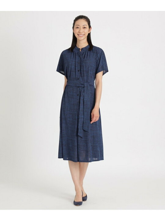 楽天市場】【SALE／20%OFF】スレットウィンドウプリント ワンピース 