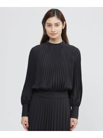 【SALE／32%OFF】【ウォッシャブル】ストレッチジョーゼット ブラウス Paul Stuart ポール・スチュアート トップス シャツ・ブラウス ネイビー ベージュ【RBA_E】【送料無料】[Rakuten Fashion]