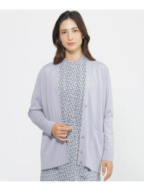 【SALE／24%OFF】ウォッシャブルウール ロングカーディガン Paul Stuart ポール・スチュアート トップス ニット レッド ネイビー ブルー【RBA_E】【送料無料】[Rakuten Fashion]